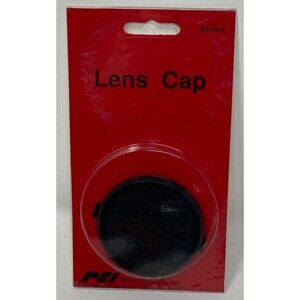 Lot of 10 - 62mm Snap-On Front Lens Cap NEW (in retail package peg-hanging card)